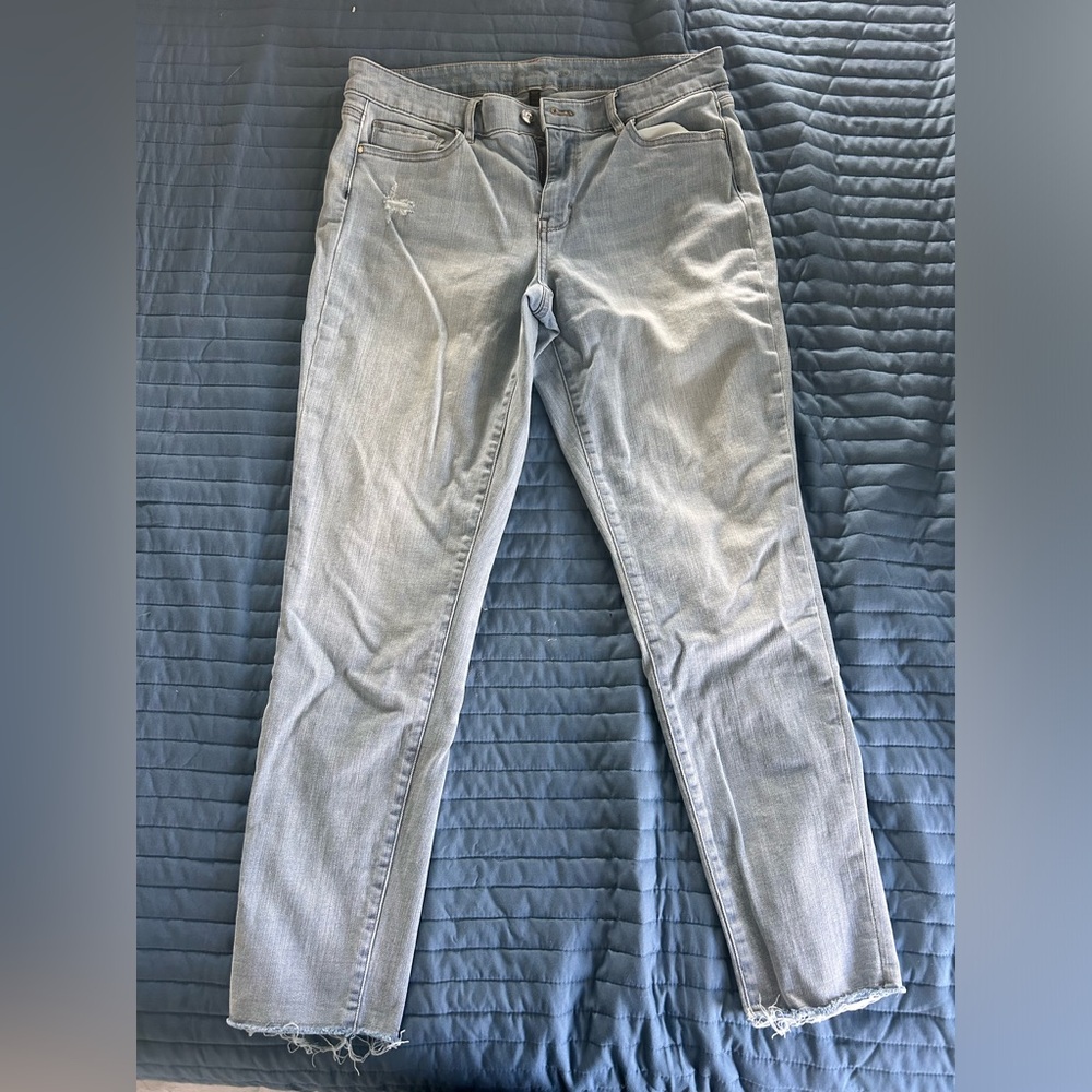 WHBM denim capri